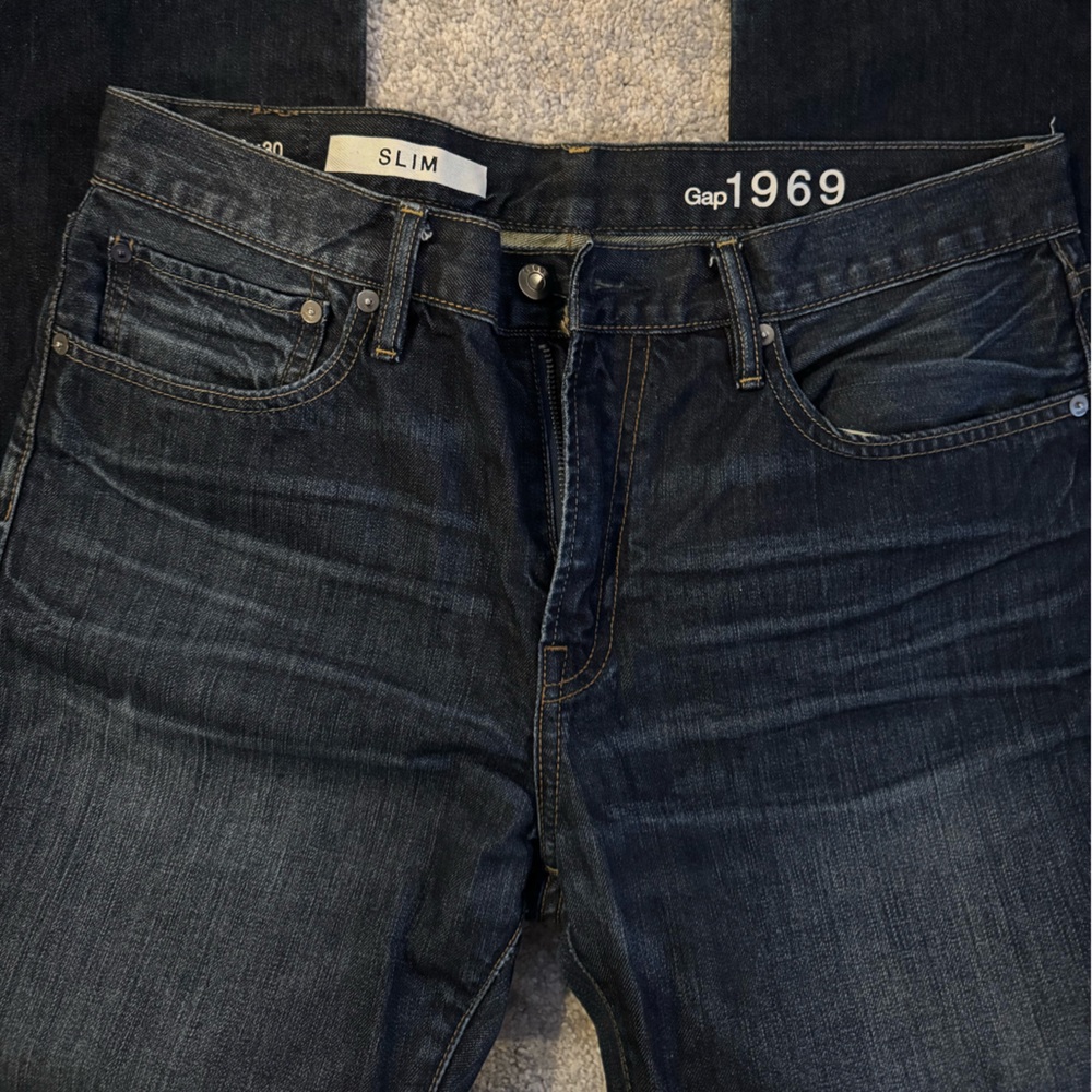 Excellent pair of men’s Gap 1969 Slim fit jeans. Size 34/30 - Picture 4 of 5